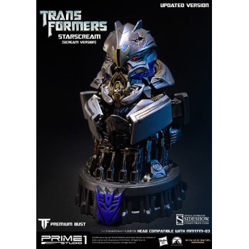 Transformers Age of Extinction Bust Starscream Scream Version 16 cm